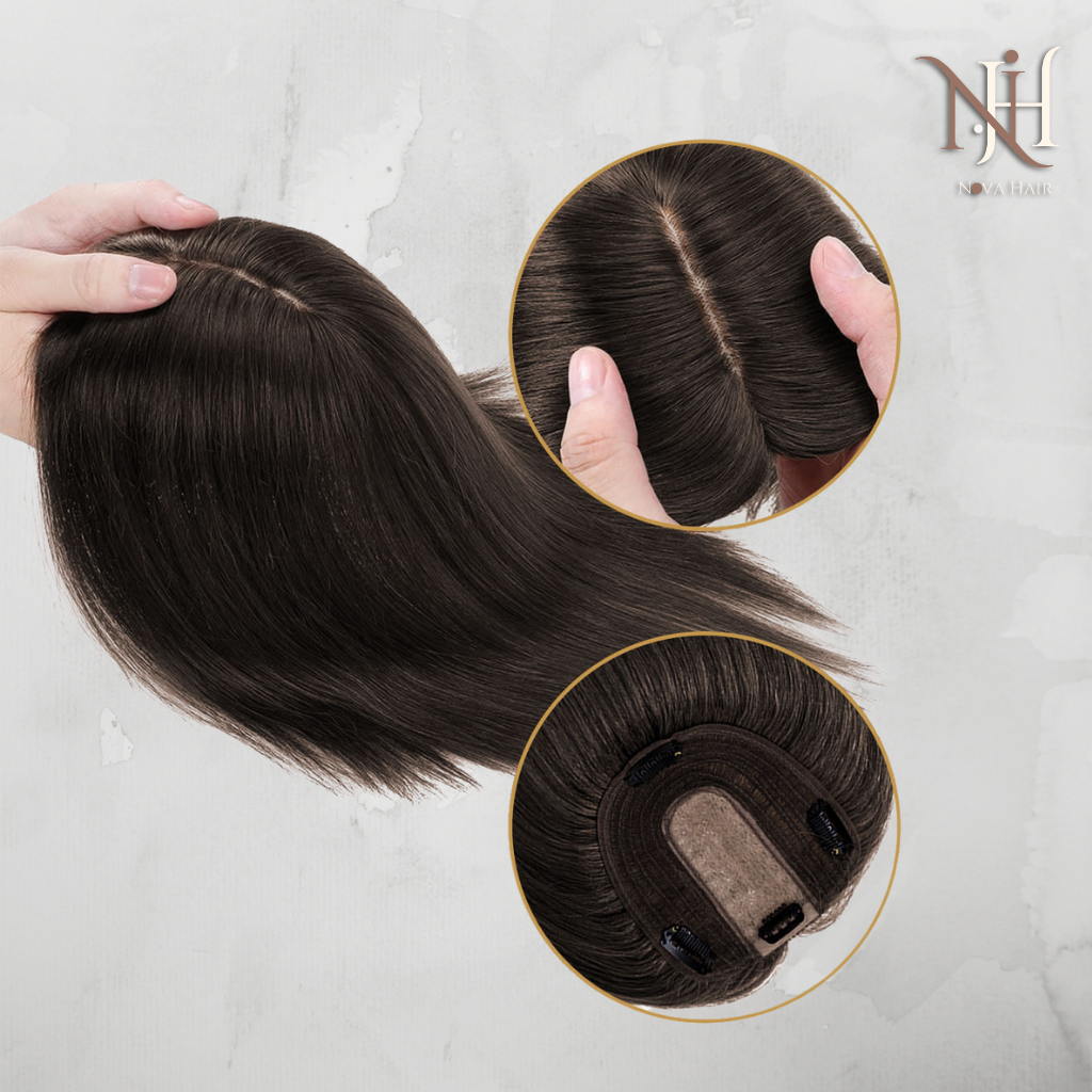 Semiperucă Clasică Negru Natural 1b