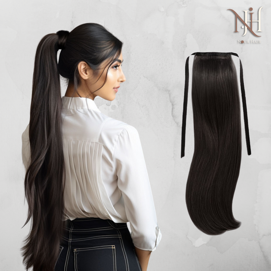 Coada De Par Negru Natural 1B