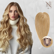 Semiperucă Clasică Blond Miere 14