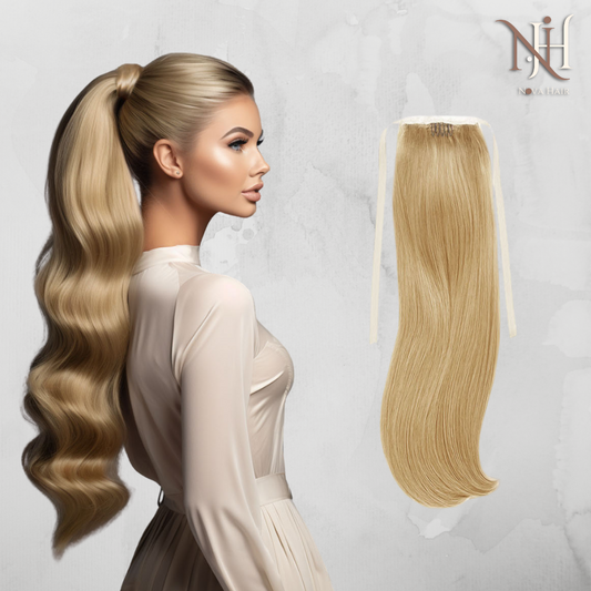 Coada De Par Blond Miere 16