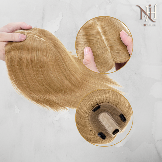 Semiperucă Clasică Blond Miere 14