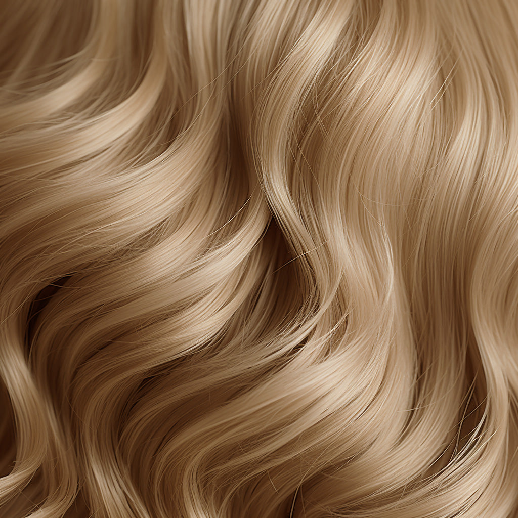 Semiperucă Clasică Blond Opal 18