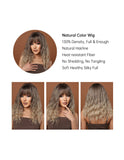 Peruca Par Sintetic NORA Balayage Gray