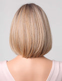 Peruca Par Sintetic VENUS   Ombre Saten Mediu/ Blond Bej/Blond Auriu