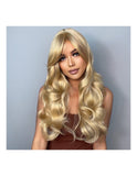 Peruca Par Sintetic FAUSTINA   Suvitat Blond Auriu/Blond Platinat