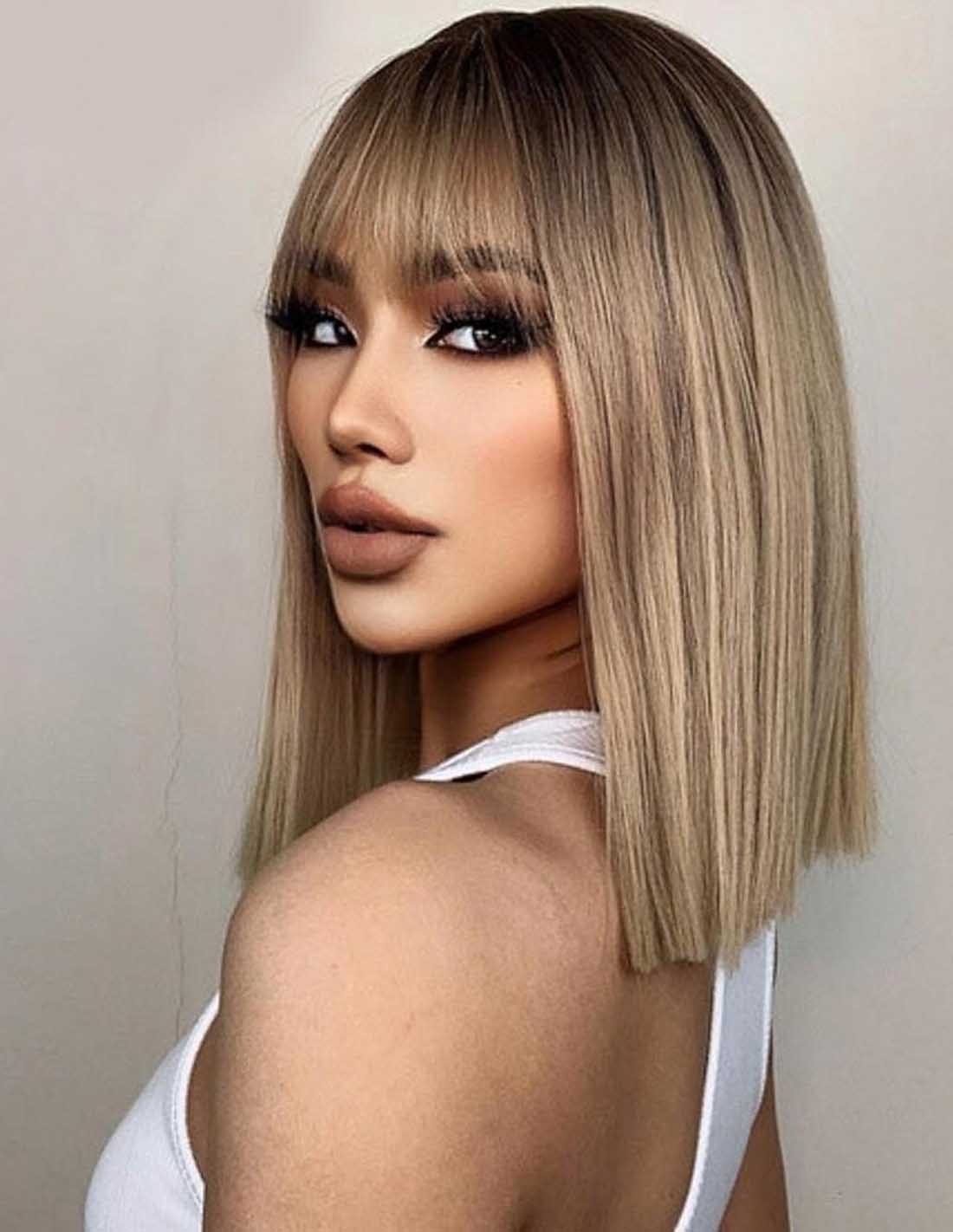 Peruca Par Naturala Fashion KEIKO Blond Cenusiu