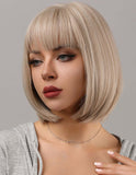 Peruca Par Naturala Fashion CARLITA  Platinat