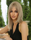 Peruca Par Naturala Fashion BRIETTA  Blond Nisipiu