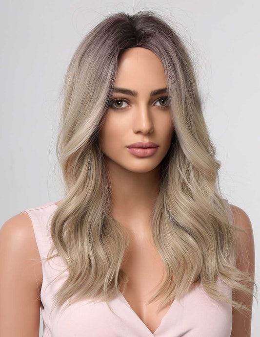 Peruca Par Sintetic BRIGI  Saten Natural/Blond Cenusiu