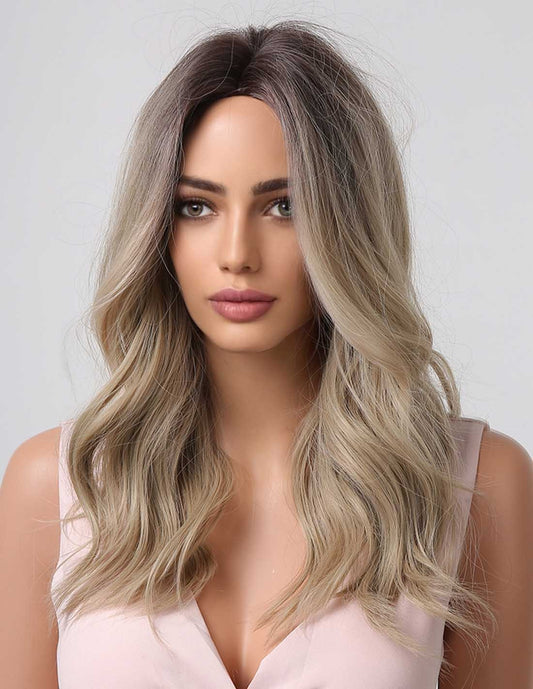 Peruca Par Sintetic BRIGI  Saten Natural/Blond Cenusiu