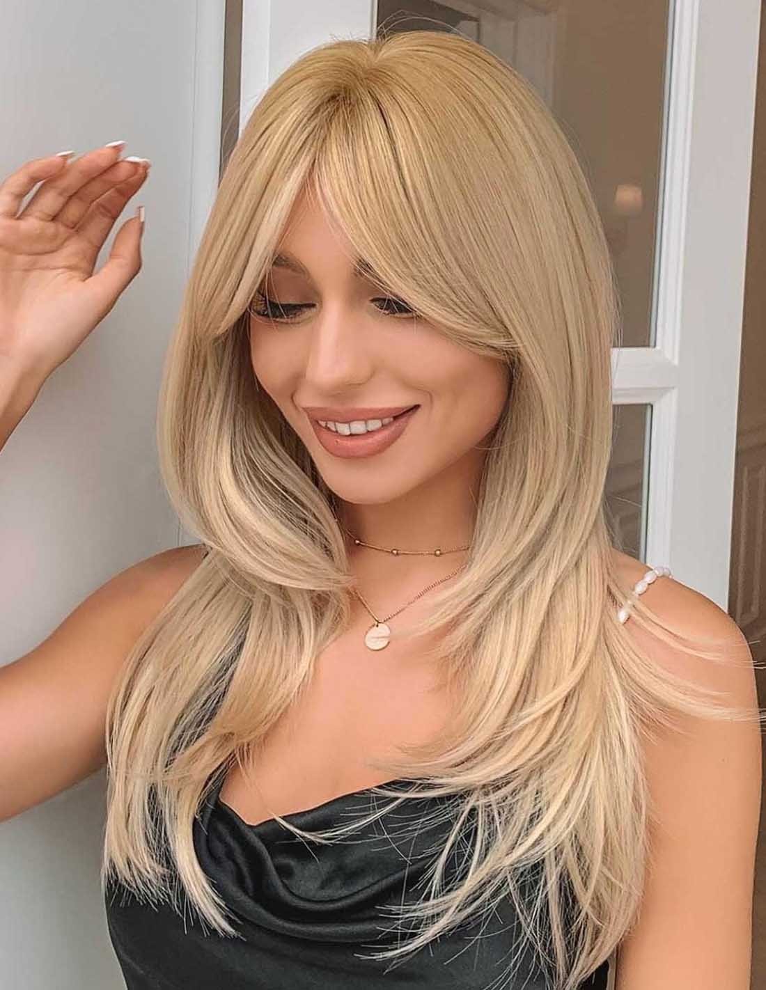 Peruca Par Sintetic ELEONORA   Blond Bej