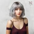 Peruca Par Naturala KALINDA  Silver Gray