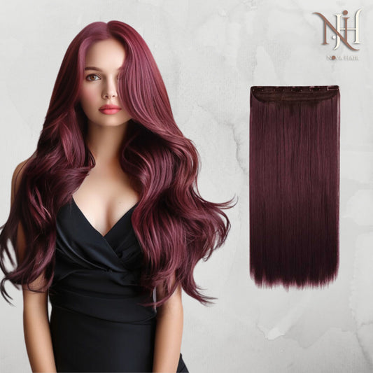 Extensii Tresa Nova Hair Mahon Roscat Inchis j99